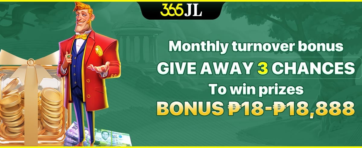 Monthly Turnover Giveaway promotion banner